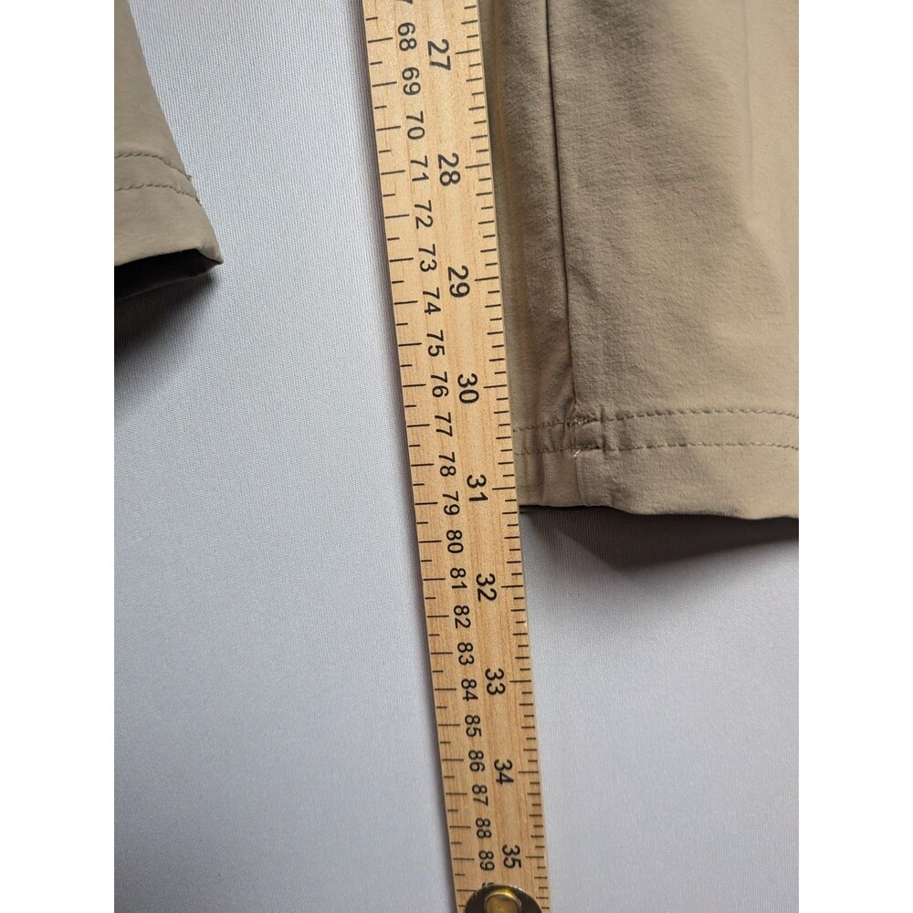 Orvis Jackson Quick Dry Pants Mens 44/32 Tan Nylon Blend Stretch Zip Pockets - Picture 7 of 15